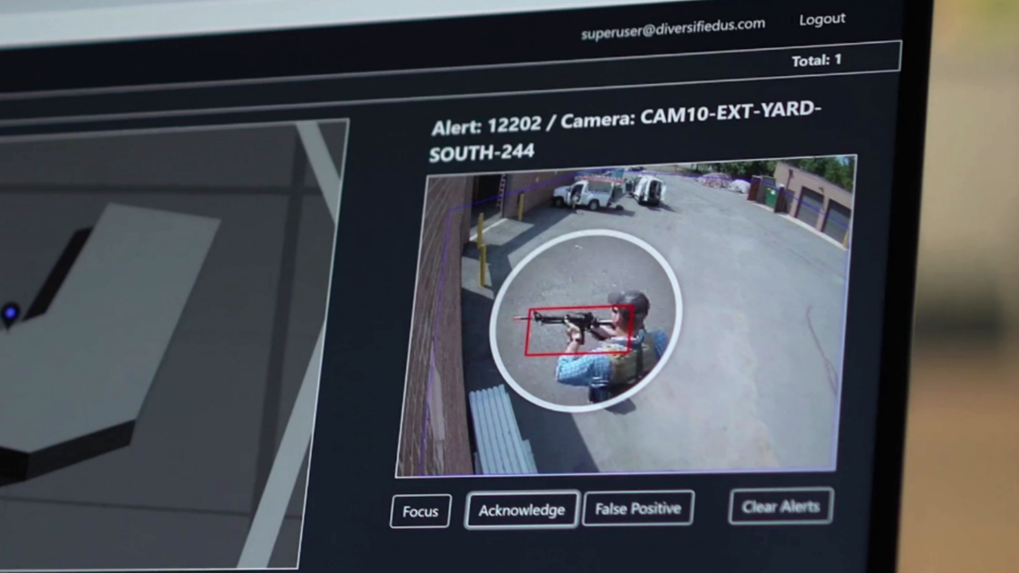 Veterans demonstrate AI system to stop active shooters 4