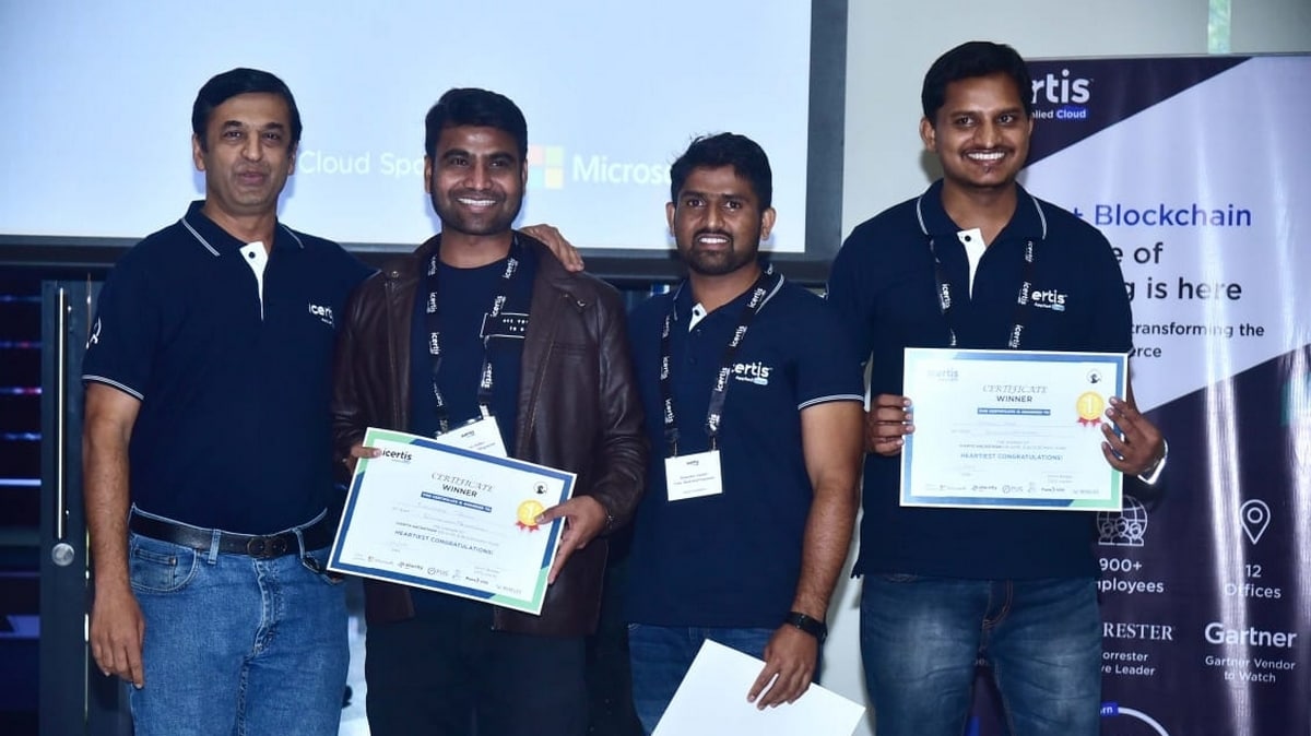 Farmers' Kids Win India's Largest Artificial Intelligence, Blockchain Hackathon 7
